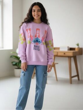 Disney Stitch Sweater Size